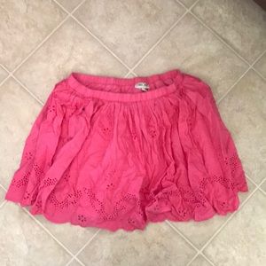 pink girls skirt